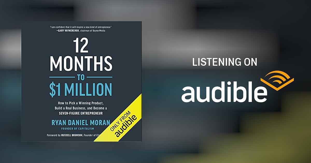 12 Months to 1 Million Audiobook Free with trial